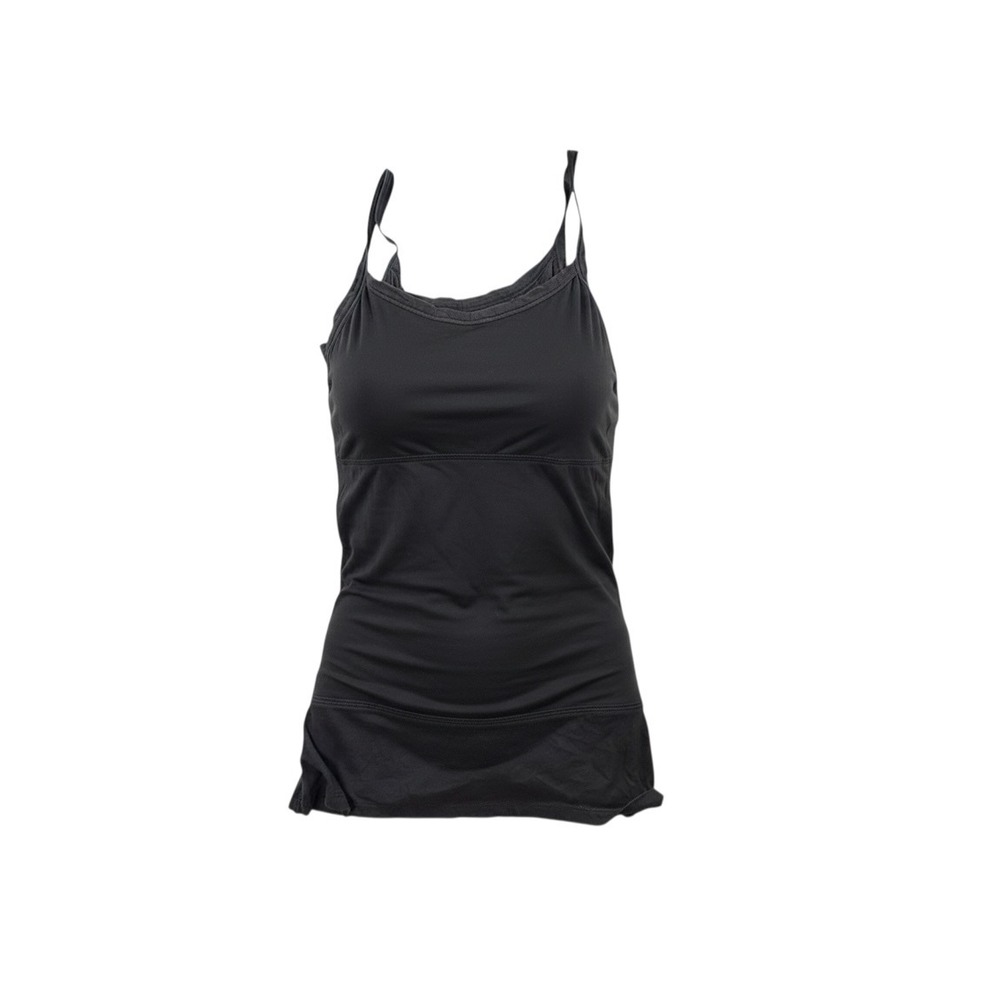 Yummie Tummie Shapewear Tank Women S Long Black Excellent Tummy Control Cami